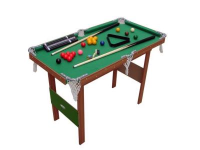 中国 Ecoの友好的な3FT小型スヌーカー テーブル、子供の演劇のためのおもちゃのビリヤード台のスポーツ 販売のため