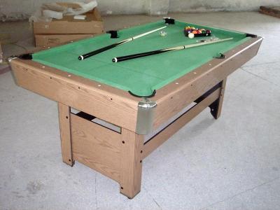China Professional Family MDF Billiard Table All Accessories Included CE Approved for sale