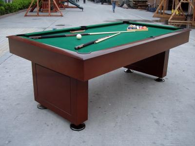 China Attractive Billiards Game Table Solid Wood Full Size Pool Table For Tournament for sale