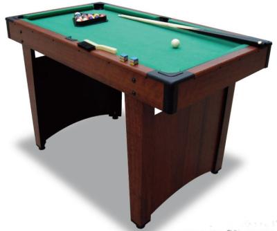 China 48 Inches Billiards Game Table Wood MDF Mini Pool Table For Family Children Play for sale