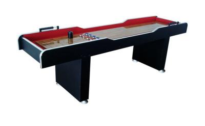 China Indoor 108 Inches Shuffleboard Game Table MDF PVC Laminate For Adult Club for sale