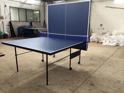 China Painting 108 Inches Folding Table Tennis Table Wood Competition Ping Pong Table for sale