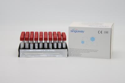 China Equipo ISO13485 Singuway de la extracción de la DNA de Kit Viral el reactivo de la extracción del lanzamiento de la muestra en venta