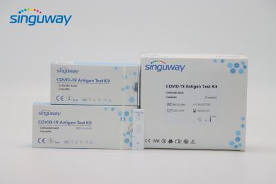 China 98.3% Accuracy Rapid Antigen Self Test Kit OEM One Step Type for sale