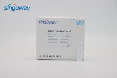 China Equipo de autoprueba de la prueba de la saliva de Kit Nasopharyngeal Swab Rapid Antigen del antígeno rápido de los píloros de H en venta