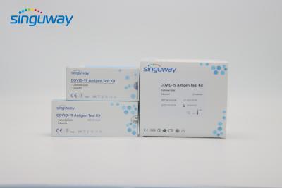 China Qualitative PCR Rapid Antigen Self Test Kit 99.4% Specificity Fast Reaction for sale