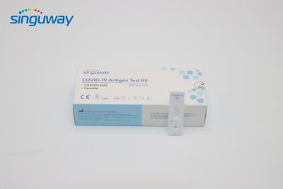 China Do antígeno nasal da saliva do nariz da precisão gaveta rápida de Kit Colloidal Gold Hepatitis B do teste à venda