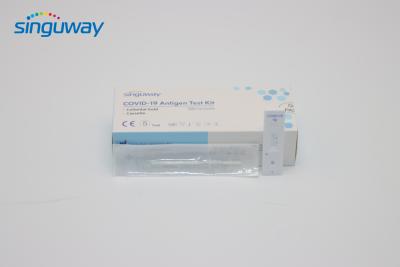 China Antígeno rápido manual Kit Cassette de auto-teste do PCR do RT da sensibilidade alta à venda