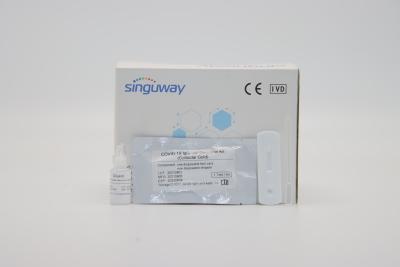 China Oral Swab Rapid Igg Antibody Test Kit Igm Self Test Kit OEM Singuway for sale