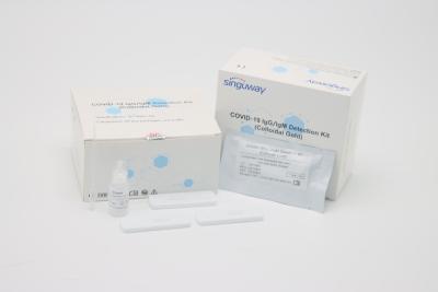 China Singuway Rapid Antibody Test Kit Convenient Personal Disease Test Kit CE for sale