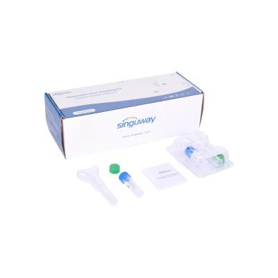 China Accurate Disposable Virus Sampling Kit VTM Salival Virus Collection Portable for sale