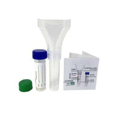 China Nasopharyngeal Nose Swab Disposable Virus Sampling Kit Saliva Specimen Collection 5ml for sale