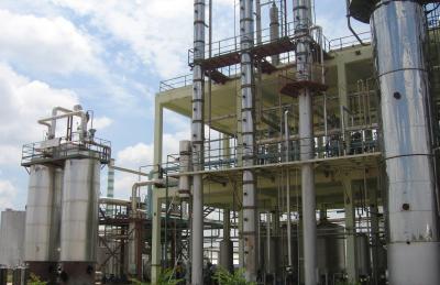 Chine La grande pureté a placé la première fois l'usine de purification d'éthanol de système de déshydratation d'éthanol à vendre