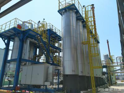 China producción del hidrógeno 1500Nm3/H de la unidad de la recuperación del hidrógeno del metanol en venta