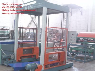 China Máquina ligera del tablero del Mgo de la pared de la reconstrucción de la casa, cadena de producción del tablero del cemento de la fibra en venta