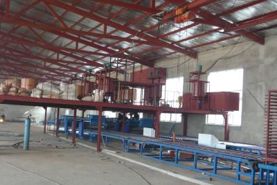 China Hydraulic System Sandwich Panel Production Line , Cement Mgo Roof Panel Machine for sale