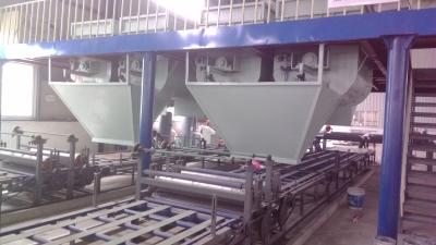 China Máquina de fabricación de cartón corrugado incombustible con la función de control del grueso del tablero en venta