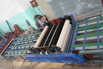 China Automatic Fireproof Wheat Straw Board Machine with 1500 Sheets Production Capacity for sale