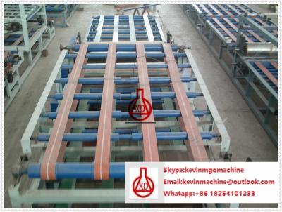 China Full Automatic Sandwich Wall Board Roof Sheet Roll Forming Machine with 34KW Motor power for sale