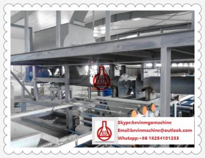 China 2000 cadenas de producción del tablero del cemento de la fibra de la capacidad de SQM para las hojas de la lucha contra el fuego del aislamiento de calor en venta