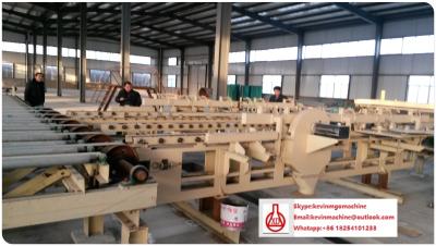 China MgO Board Production Line for MgO / MgCl2 / Fiberglass Cloth / Sawdust Main materials for sale
