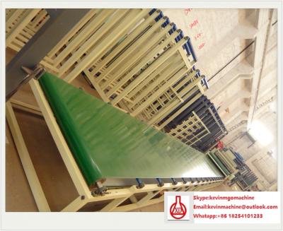 China Bürogebäude-Wellpappherstellungsmaschine, feuerfeste Dach-Platten-Rolle, die Maschine bildet  zu verkaufen