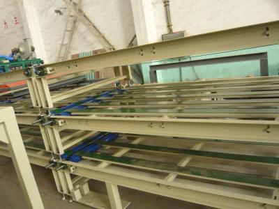China Dual Channel Roll Style System Board Making Machine for 2 - 60mm Thickness Mgo Board for sale