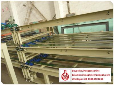 China Máquina de la formación de hoja del tejado, equipo de fabricación del panel de pared de bocadillo del hueco del Mgo en venta