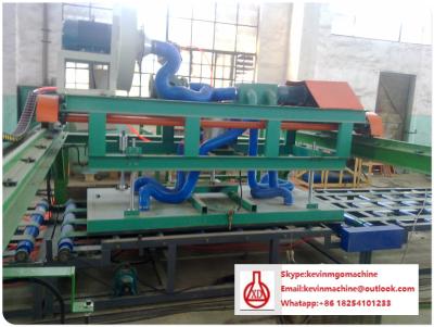 China Wall Panel MgO Board Production Line with Glue Spreading Veneering Drying Process for sale