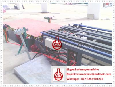 China Línea de extrudado del panel de bocadillo del rodillo doble, equipo de extensión del panel de pared de sequedad del pegamento que chapea en venta
