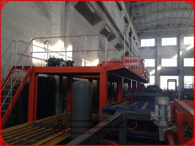 China Linha do painel de sanduíche do material de construção da isolação sadia com o Electromotor do sincronismo 3KW à venda