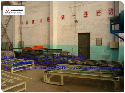China Fully Automatic Mgo Board Production Line With Crused Crop Straw for sale