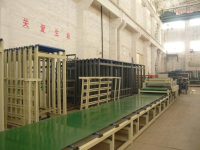 China Teja de tejado esmaltada colorida automática del Mgo que hace el equipo ISO de la teja de sección en S del cemento de la máquina en venta