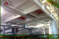 China Cadena de producción lisa de la placa de la construcción de la máquina 50HZ 54KW del tablero del cemento de la fibra en venta