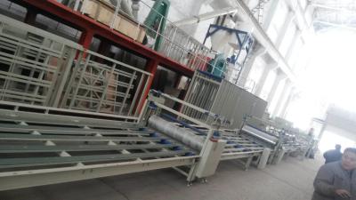 China Fully Automatic Mgo Board Production Line Building Material Machinery 2000 Sheets Capacity for sale