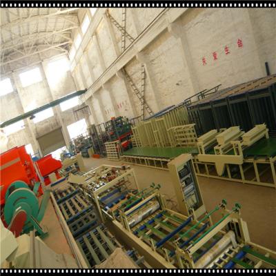 China Cadena de producción del panel de bocadillo de la pared del cemento y del Mgo con completamente automático en venta