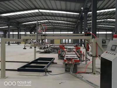 Китай Полноавтоматическая машина слоения доски стены сандвича Mgo с стальной структурой продается