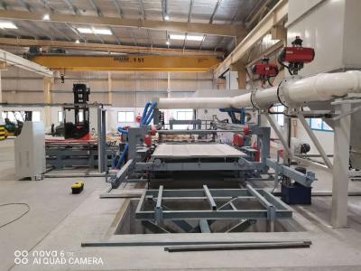 China Hohe Präzisions-Kleber-Laminierungs-Maschine für Blatt-Produktionskapazität des Faser-Zement-Brett-50 zu verkaufen