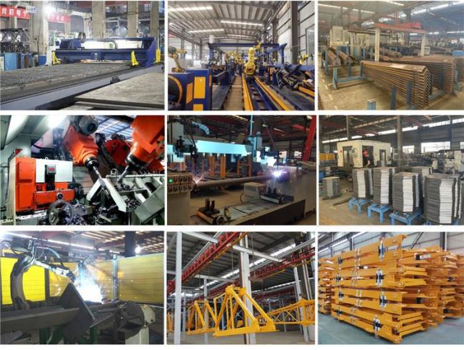 4.Lifting crane mast section production overview