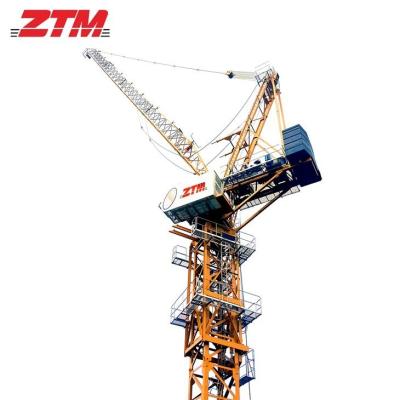 Chine ZTL376 Luffing Tower Crane 20t Capacité 60m Longueur de jante 2,8t Équipement de levage de charge de pointe à vendre