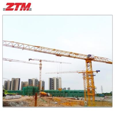 China ZTT466B Flattop Tower Crane 26t Capacity 70m Jib Length 5.5t Tip Load Hoisting Equipment for sale