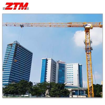 China ZTT466B Flattop Tower Crane 26t Capacity 70m Jib Length 5.5t Tip Load Hoisting Equipment for sale