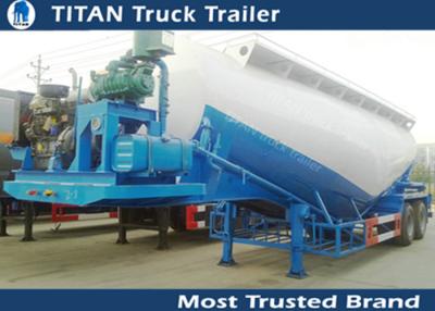 China 1 - 4 Axles bulk powder tankers cement trailer truck 12000 * 2500 * 4000 mm for sale