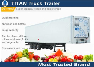 China Thermo King 20ft 40ft 53ft carrier trailer refrigeration For Frozen Food Transportation for sale