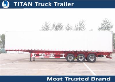 China Professional 30 - 100 ton Utility refrigerated trailer vehicle -28 degrees for sale