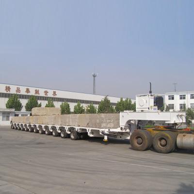 China de 250 toneladas de la cama remolque bajo modular semi en venta | VEHÍCULO DEL TITÁN en venta