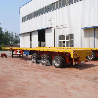 China TITAN extendable telescopic blade trailer for wind blade en venta