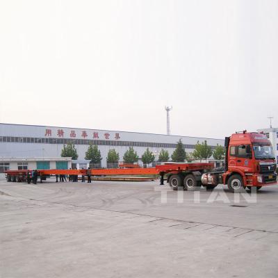 China 48m Wind Blade Carrier Trailer TITAN high quality 48m wind blade carrier trailer for sale en venta
