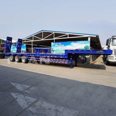China TITAN 45tonnes à 60 tonnes semi-remorque à lit bas en haute qualité à vendre for sale