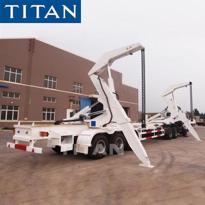 China TITAN 40ft hammer container lifter steelbro side loader for sale for sale